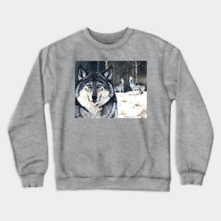 Three for the Wild Crewneck Sweatshirt